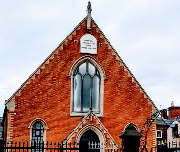 Casa de oração da Christian Congregation in the United Kingdom, em Golborne