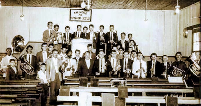 Músicos da Congregação Cristã no Brasil em Telêmaco Borba, Paraná